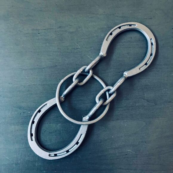Horseshoe Welded Puzzle Decor Piece - Picture 1 of 2